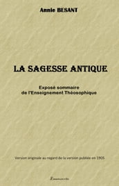 LA SAGESSE ANTIQUE