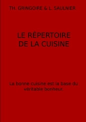 LE RÉPERTOIRE DE LA CUISINE