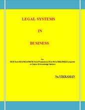 LEGAL SYSTEMS IN BUSINESS