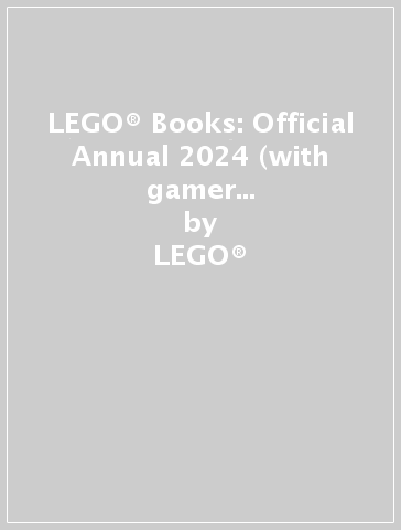LEGO® Books: Official Annual 2024 (with gamer LEGO® minifigure) - LEGO® - Buster Books