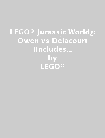 LEGO® Jurassic World¿: Owen vs Delacourt (Includes Owen and Delacourt LEGO® minifigures, pop-up play scenes and 2 books) - LEGO® - Buster Books