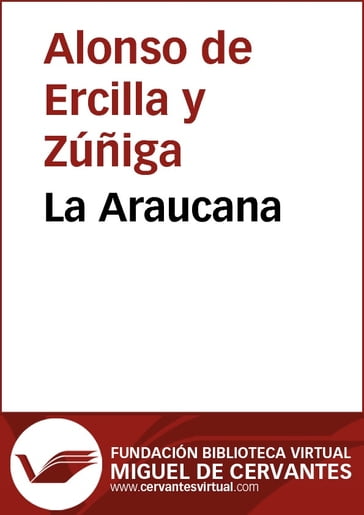 La Araucana - Alonso de Ercilla y Zúñiga