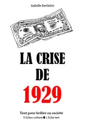 La Crise de 1929