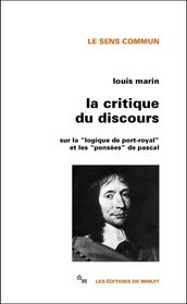 La Critique du discours