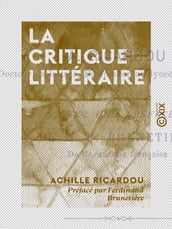 La Critique littéraire