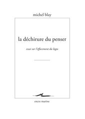 La Déchirure du penser