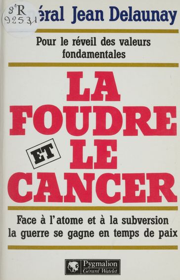 La Foudre et le Cancer - Jean Delaunay