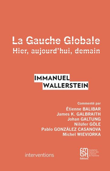 La Gauche Globale - Immanuel Wallerstein