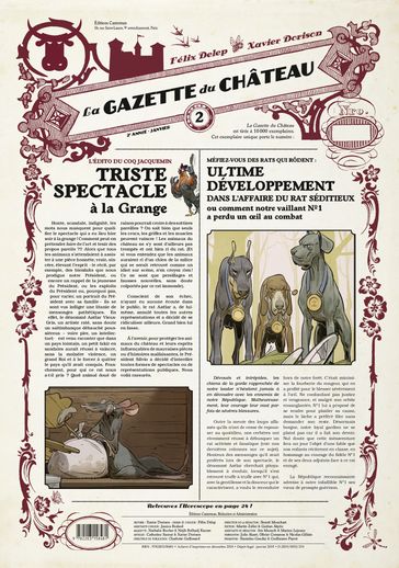 La Gazette du Château (Tome 2) - Xavier Dorison - Félix Delep