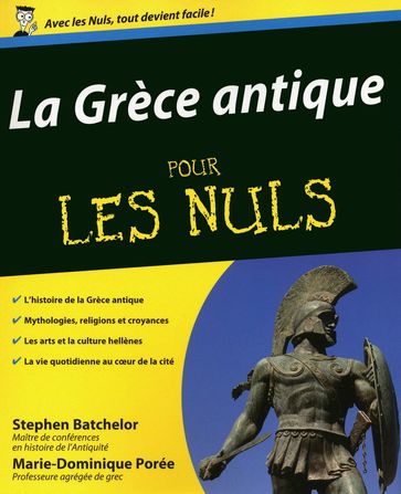 La Grece antique pour les nuls - Stephen Batchelor