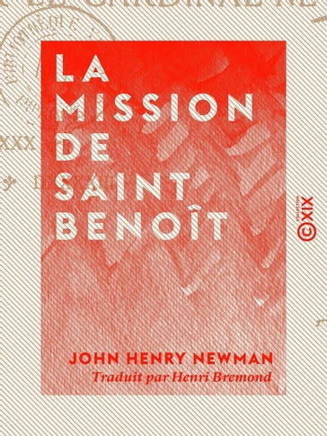 La Mission de saint Benoît - John Henry Newman