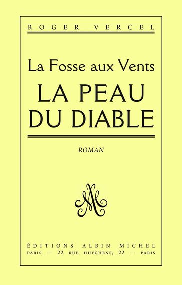 La Peau du Diable - Roger Vercel