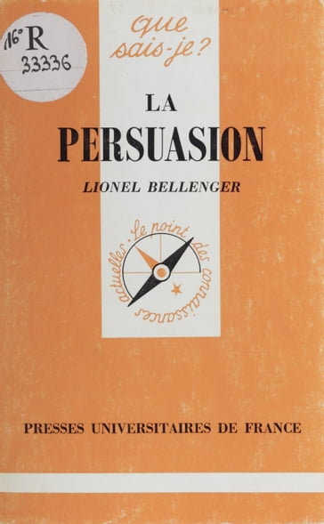 La Persuasion - Lionel Bellenger