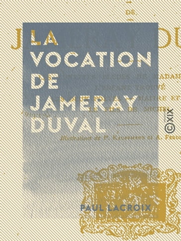 La Vocation de Jameray Duval - Paul Lacroix