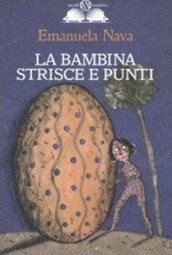 La bambina strisce e punti