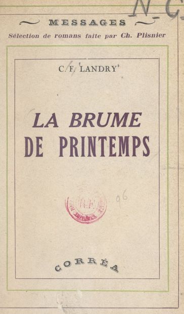 La brume de printemps - Charles-François Landry