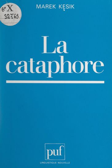 La cataphore - Guy Serbat - Marek Ksik