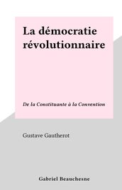 La démocratie révolutionnaire