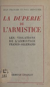 La duperie de l Armistice