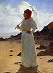 La femme en blanc