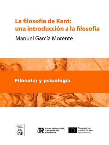 La filosofía de Kant : una introducción a la filosofía - Manuel García Morente