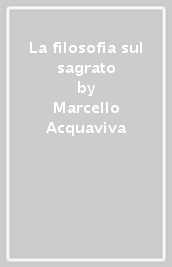 La filosofia sul sagrato