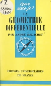 La géométrie différentielle