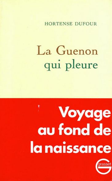 La guenon qui pleure - Hortense Dufour