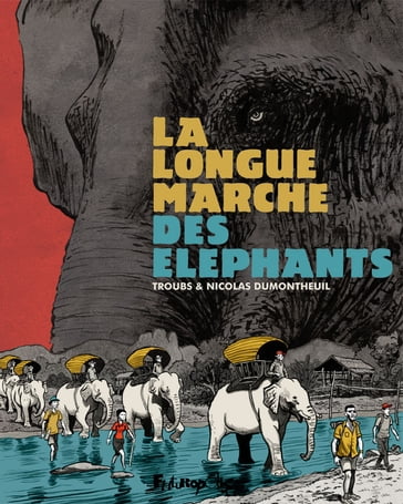 La longue marche des éléphants - Nicolas Dumontheuil - Troubs