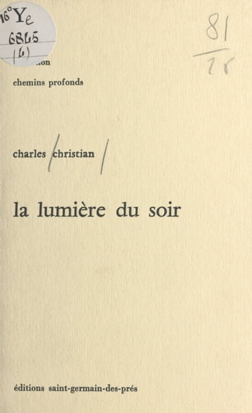 La lumière du soir - Christian Charles