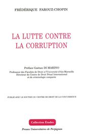 La lutte contre la corruption