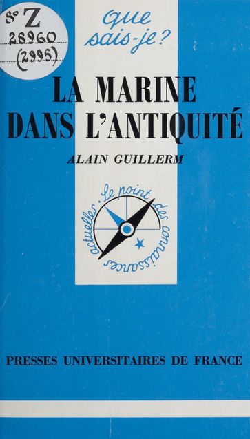 La marine dans l'antiquité - Alain Guillerm - Paul Angoulvent