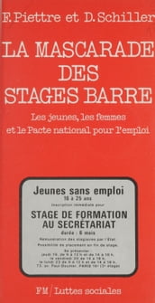 La mascarade des stages Barre