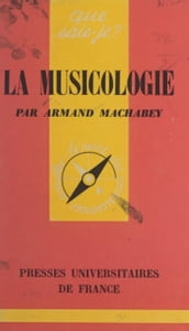 La musicologie
