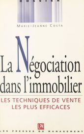 La négociation dans l immobilier