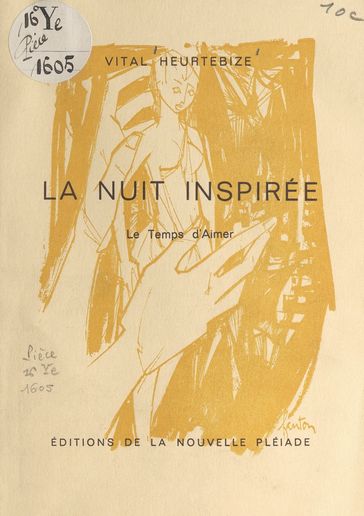 La nuit inspirée - Vital Heurtebize