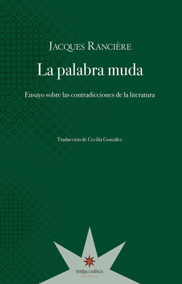 La palabra muda - Cecilia González - Jacques Rancière