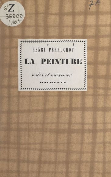 La peinture - Henri Perruchot