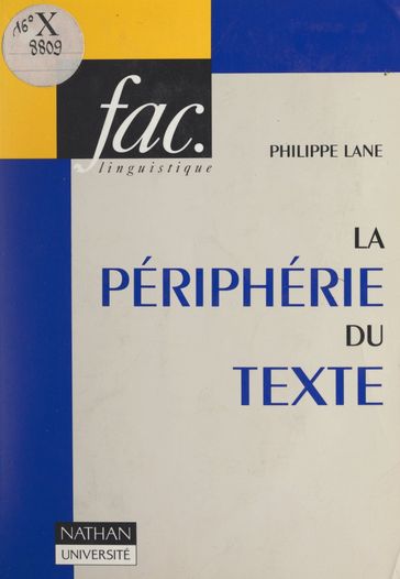 La périphérie du texte - Françoise Juhel - Mitterand Henri - Philippe Lane