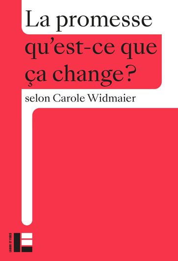 La promesse - Carole Widmaier