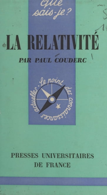 La relativité - Paul Angoulvent - Paul Couderc