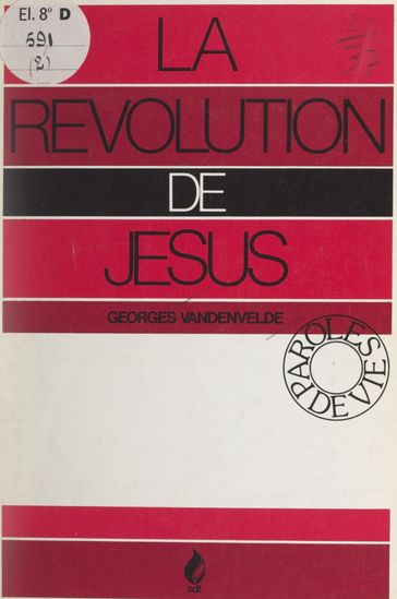 La révolution de Jésus - Georges Vandenvelde