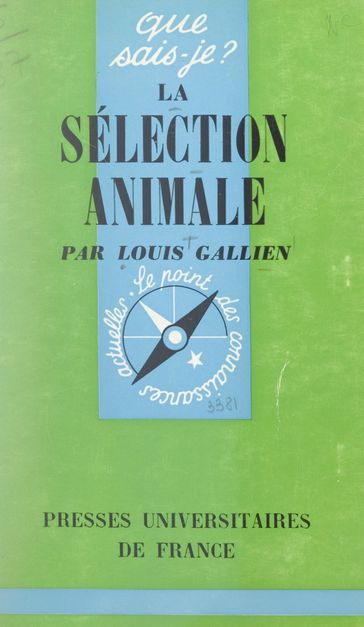 La sélection animale - Louis Gallien - Paul Angoulvent