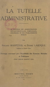 La tutelle administrative