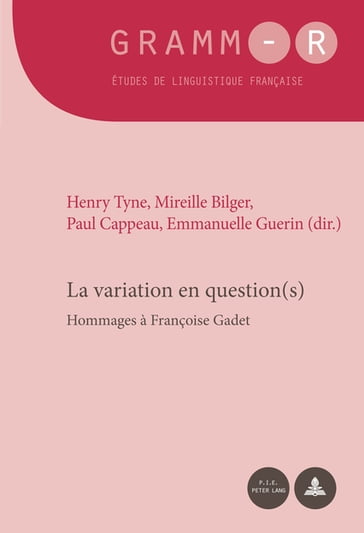 La variation en question(s) - Dan Van Raemdonck - Henry Tyne - Mireille Bilger - Paul Cappeau - Emmanuelle Guerin