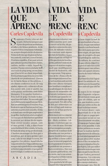 La vida que aprenc - Carles Capdevila Plandiura