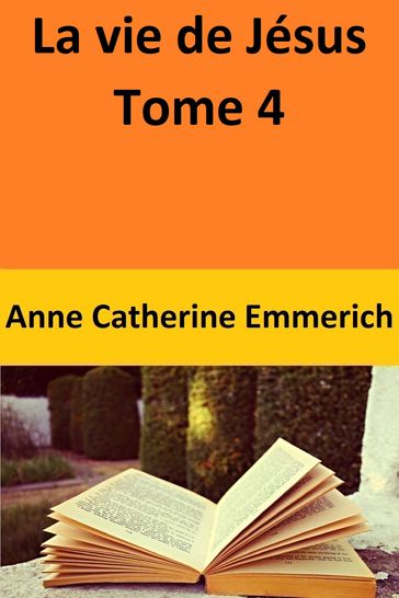 La vie de Jésus Tome 4 - Anne Catherine Emmerich