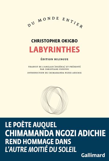 Labyrinthes - Chimamanda Ngozi Adichie - Christopher Okigbo