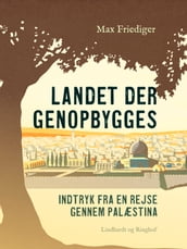 Landet der genopbygges. Indtryk fra en rejse gennem Palæstina