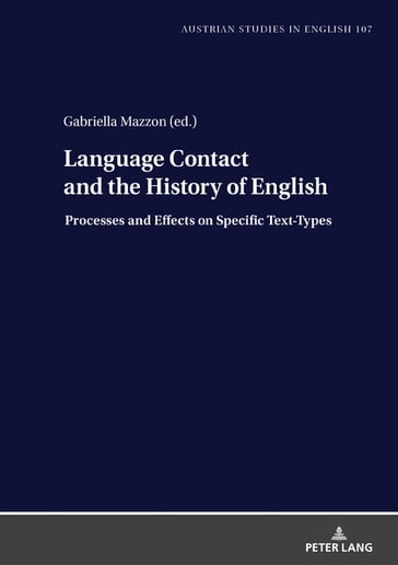 Language Contact and the History of English - Gabriella Mazzon